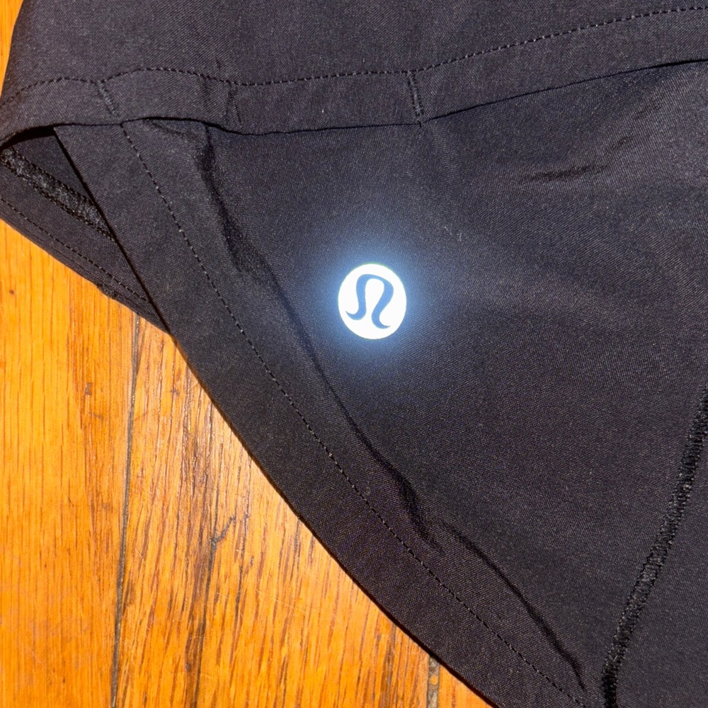 lululemon athletica Black Women's Running Shorts - Picture 2 of 5